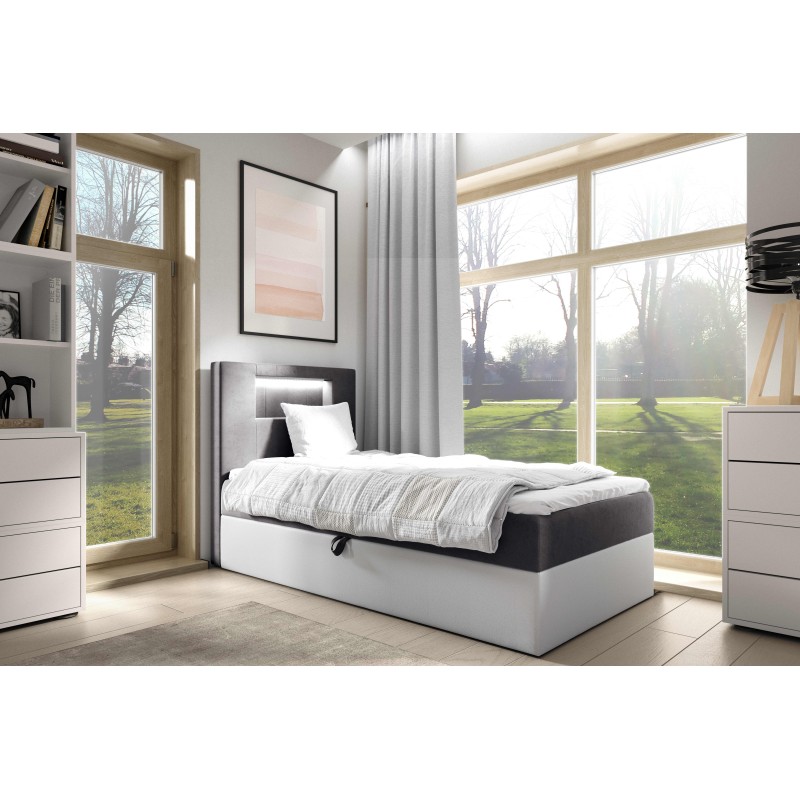 Niva I Bett mit LED-Beleuchtung und Bettkasten Niva I Bett mit LED-Beleuchtung und Bettkasten