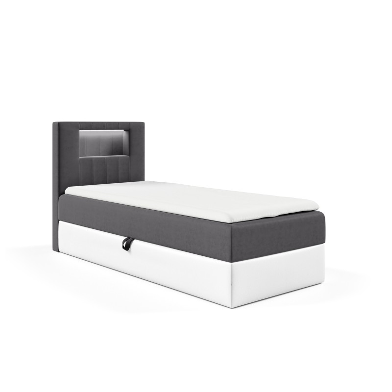 Niva I bed with LED lighting and a bedding storage drawer Niva I bed with LED lighting and a bedding storage drawer