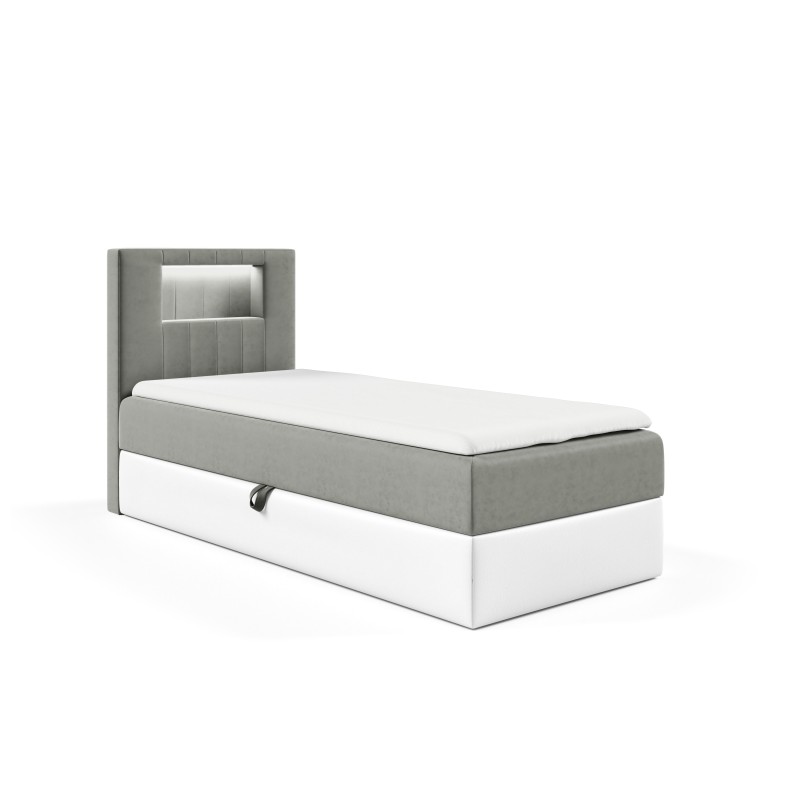 Niva I bed with LED lighting and a bedding storage drawer Niva I bed with LED lighting and a bedding storage drawer