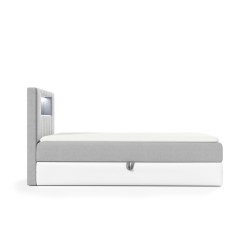 Niva I bed with LED lighting and a bedding storage drawer Niva I bed with LED lighting and a bedding storage drawer