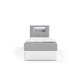 Niva I bed with LED lighting and a bedding storage drawer Niva I bed with LED lighting and a bedding storage drawer