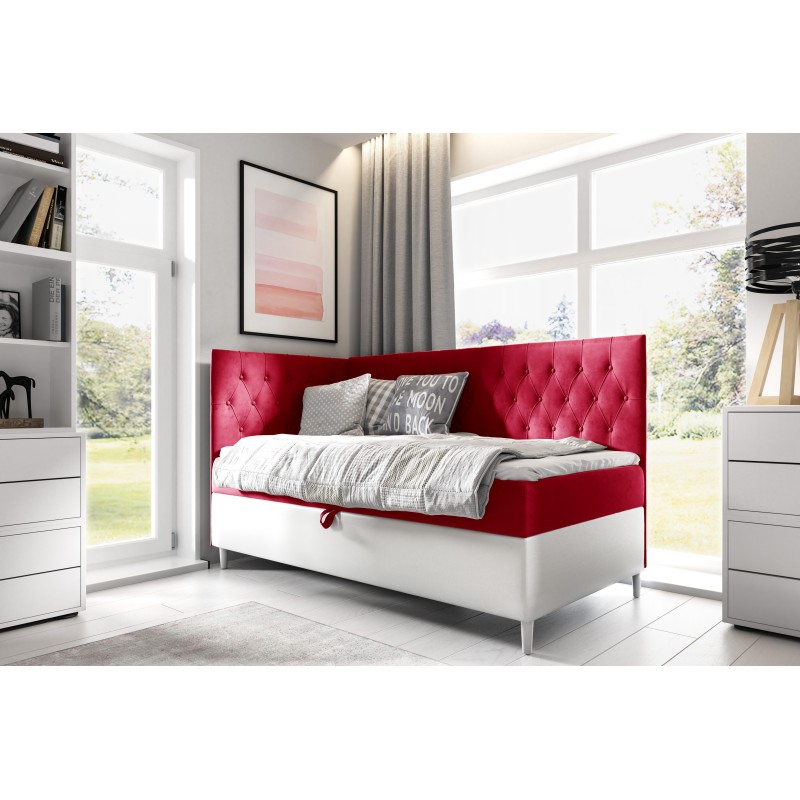 Modena III Bed – A luxurious bedroom furniture piece with a storage compartment for bedding and a sleeping function. Modena III Bed – A luxurious bedroom furniture piece with a storage compartment for bedding and a sleeping function.