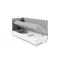 Modena III Bed – A luxurious bedroom furniture piece with a storage compartment for bedding and a sleeping function. Modena III Bed – A luxurious bedroom furniture piece with a storage compartment for bedding and a sleeping function.