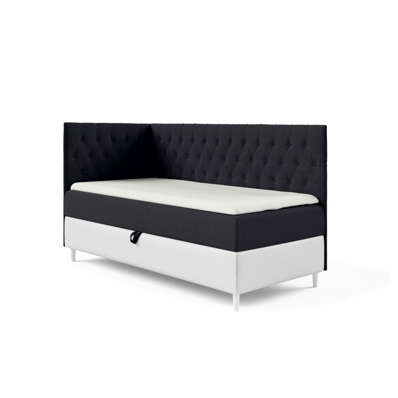 Modena III Bed – A luxurious bedroom furniture piece with a storage compartment for bedding and a sleeping function. Modena III Bed – A luxurious bedroom furniture piece with a storage compartment for bedding and a sleeping function.