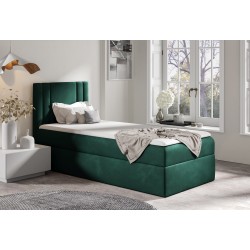 Lineo Mini-Bett mit Stauraum in Nan-Stoff - Komfort und Funktionalität in einem!