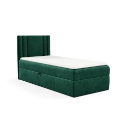 Lineo mini bed with a storage compartment in nan fabric - Comfort and functionality in one! Lineo mini bed with a storage compartment in nan fabric - Comfort and functionality in one!