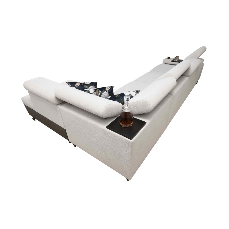 Narożnik Prestige XI Maxi z funkcją spania i portem usb tkanina Freya 210.24 + Tauro 8207 Narożnik Prestige XI Maxi z funkcją spania i portem usb tkanina Freya 210.24 + Tauro 8207