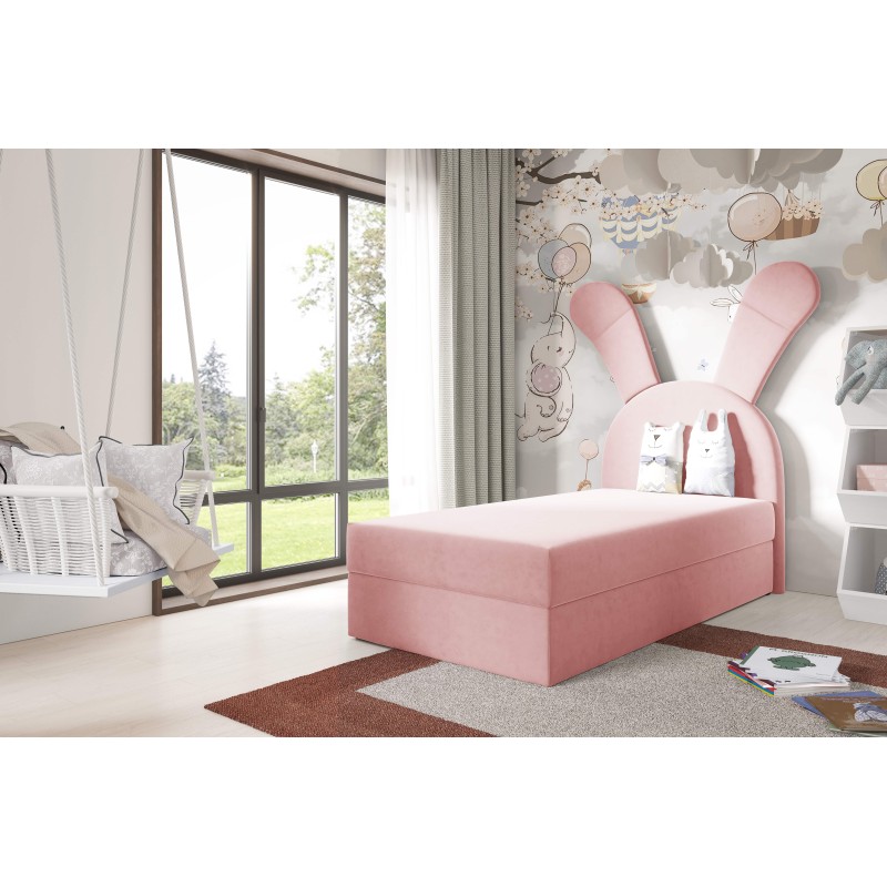 Children's bed "Bunny" with bedding storage - nan - sleeping function Children's bed "Bunny" with bedding storage - nan - sleeping function