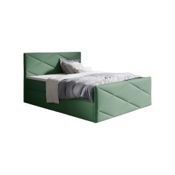 Luvero Lux continental bed with a bedding storage compartment, fabric Rico 18 Luvero Lux continental bed with a bedding storage compartment, fabric Rico 18