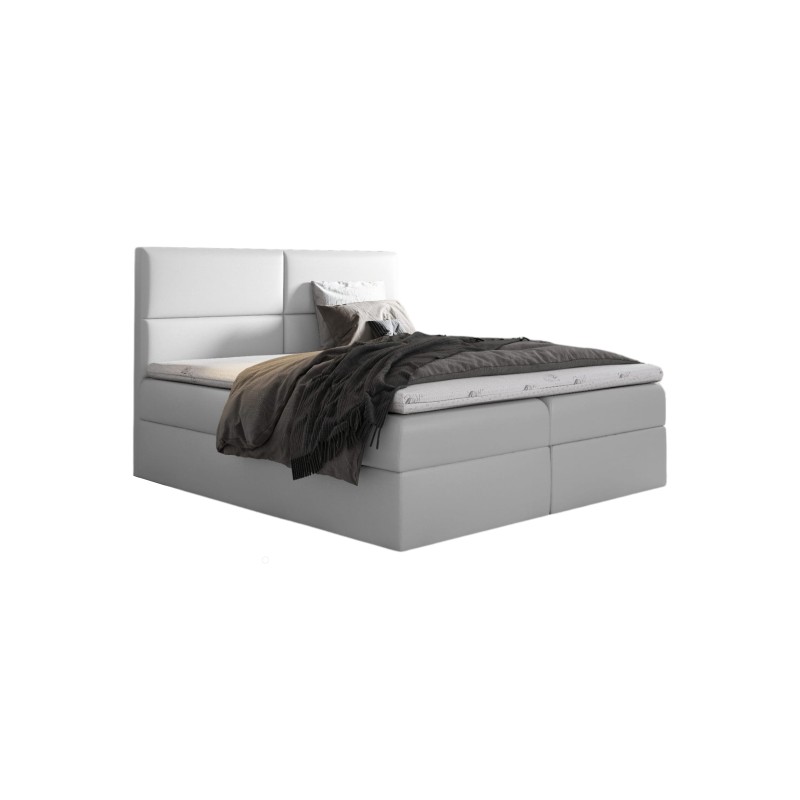 Voltar continental bed with bedding storage, fabric Soft 17 Voltar continental bed with bedding storage, fabric Soft 17