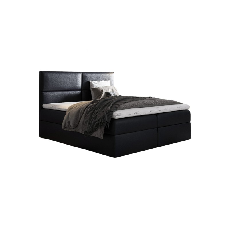 Voltar continental bed with storage for bedding, fabric Soft 11 Voltar continental bed with storage for bedding, fabric Soft 11