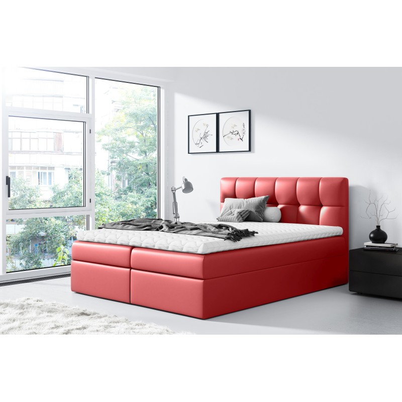 Cama continental Nevalo con contenedor para ropa de cama tela Soft 10a Cama continental Nevalo con contenedor para ropa de cama tela Soft 10a
