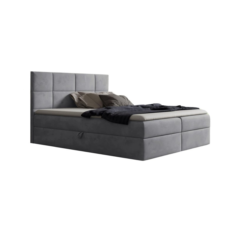Feron continental bed with a bedding storage compartment, fabric Fresh 32 Feron continental bed with a bedding storage compartment, fabric Fresh 32