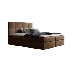 Continental bed Feron with bedding storage, fabric Fresh 06 Continental bed Feron with bedding storage, fabric Fresh 06