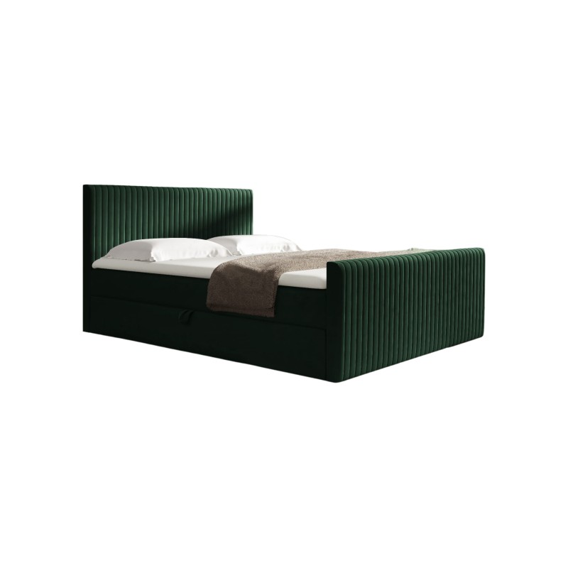 Elven continental bed with a bedding container fabric Fresh 13 Elven continental bed with a bedding container fabric Fresh 13