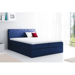 Cama continental Rinovo con contenedor para ropa de cama, tela Riviera 81 Cama continental Rinovo con contenedor para ropa de cama, tela Riviera 81