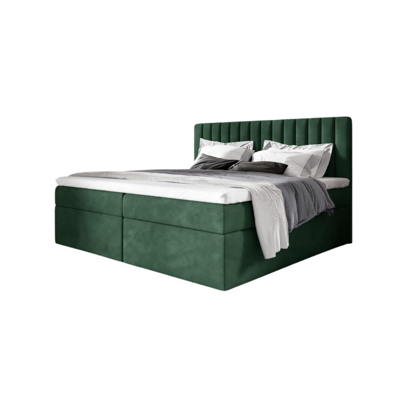 Cama continental Jorvo con contenedor para ropa de cama tela Fresh 13 Cama continental Jorvo con contenedor para ropa de cama tela Fresh 13