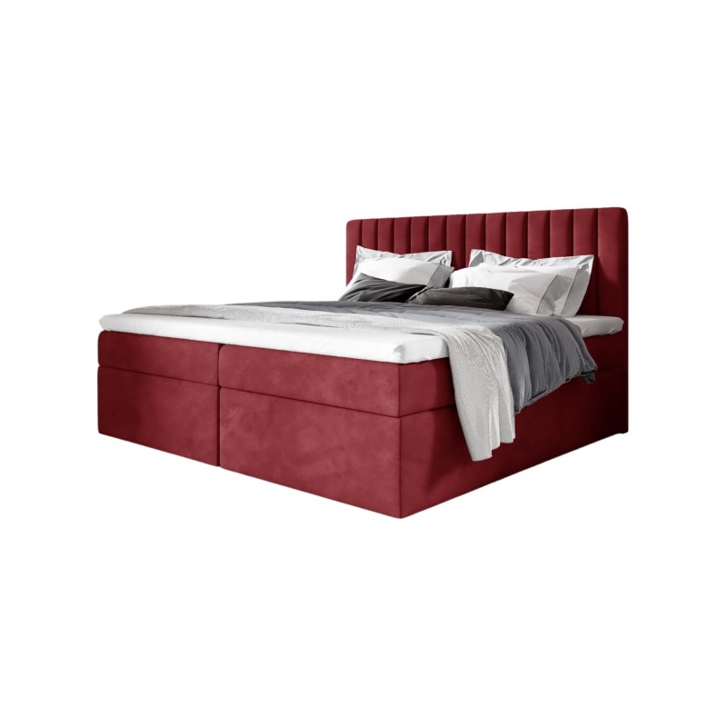 Cama continental Jorvo con contenedor para ropa de cama tela Fresh 08 Cama continental Jorvo con contenedor para ropa de cama tela Fresh 08