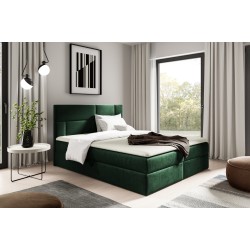 Killian continental bed with a storage container for bedding, fabric Fresh 13