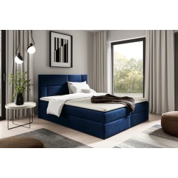 Killian continental bed with bedding storage, fabric Fresh 11