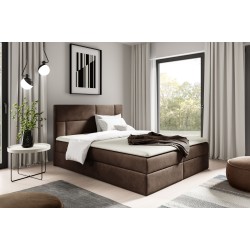 Killian continental bed with a bedding container, fabric Fresh 4