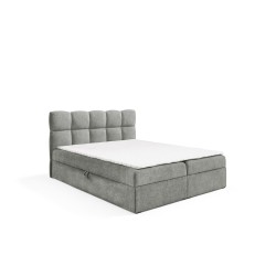 Continental bed Orivo with bedding storage fabric Coral 75 Continental bed Orivo with bedding storage fabric Coral 75