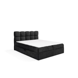 Orivo continental bed with a storage container for bedding, fabric Coral 60 Orivo continental bed with a storage container for bedding, fabric Coral 60