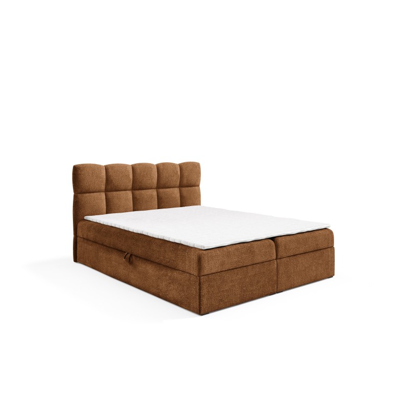 Cama continental Orivo con contenedor para ropa de cama tela Coral 35 Cama continental Orivo con contenedor para ropa de cama tela Coral 35
