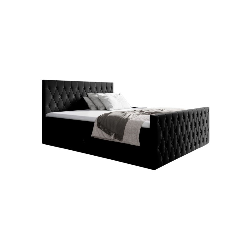 Continental bed Velar with bedding storage, fabric Fresh 17 Continental bed Velar with bedding storage, fabric Fresh 17