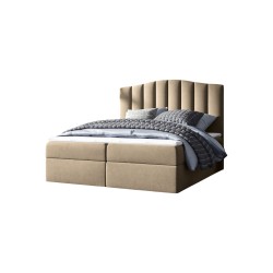 Continental bed Aravio with bedding storage, fabric Casablanca 2303 Continental bed Aravio with bedding storage, fabric Casablanca 2303