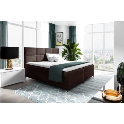 Tevron continental bed with bedding storage, fabric Fresh 4