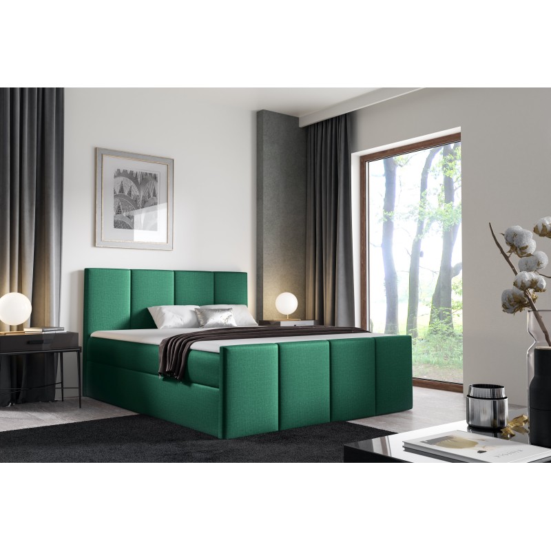 Ulvaro continental bed with a storage compartment for bedding, fabric Fancy 36 Ulvaro continental bed with a storage compartment for bedding, fabric Fancy 36