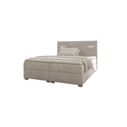 Cavon continental bed with sensory lighting and a bedding container, fabric Fresh 01 Cavon continental bed with sensory lighting and a bedding container, fabric Fresh 01