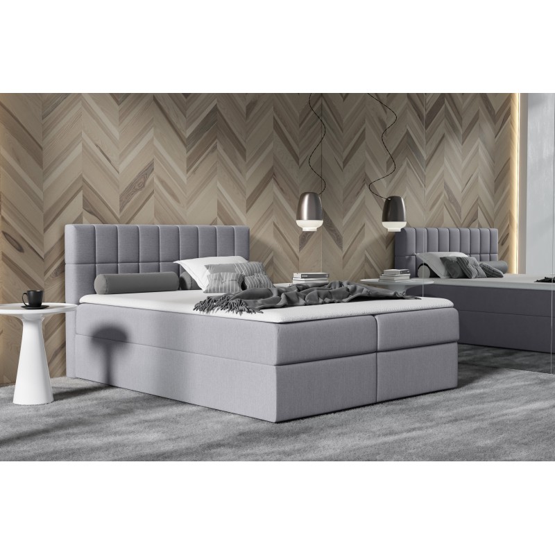 Morivo continental bed with a storage container for bedding fabric Soro 93 Morivo continental bed with a storage container for bedding fabric Soro 93