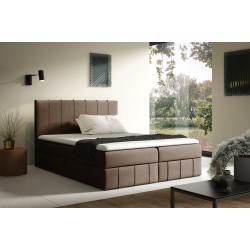 Continental bed Roze with bedding storage fabric Fresh 4