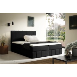 Continental bed Roze with a bedding container, fabric Fresh 17