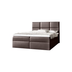 Nuvon continental bed with bedding storage, fabric Soft 66 Nuvon continental bed with bedding storage, fabric Soft 66