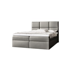 Nuvon continental bed with bedding storage, fabric Soft 29 Nuvon continental bed with bedding storage, fabric Soft 29