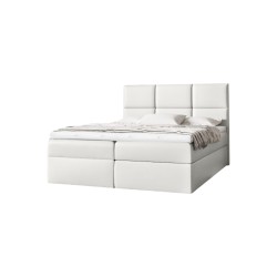 Nuvon continental bed with bedding storage, fabric Soft 17 Nuvon continental bed with bedding storage, fabric Soft 17