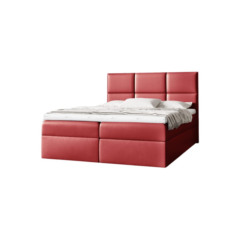 Nuvon continental bed with a bedding container, fabric Soft 10 Nuvon continental bed with a bedding container, fabric Soft 10