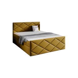 Continental bed Koro with bedding storage, fabric Monolith 48 Continental bed Koro with bedding storage, fabric Monolith 48