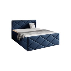 Continental bed Koro with bedding storage, fabric Fancy 79 Continental bed Koro with bedding storage, fabric Fancy 79