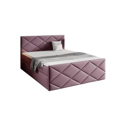 Koro continental bed with a bedding container, fabric Fancy 63 Koro continental bed with a bedding container, fabric Fancy 63