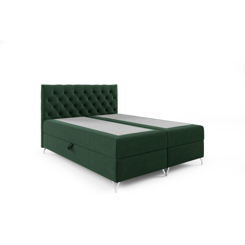 Continental bed Lexio with a bedding container, fabric Magic Velvet 2292 Continental bed Lexio with a bedding container, fabric Magic Velvet 2292