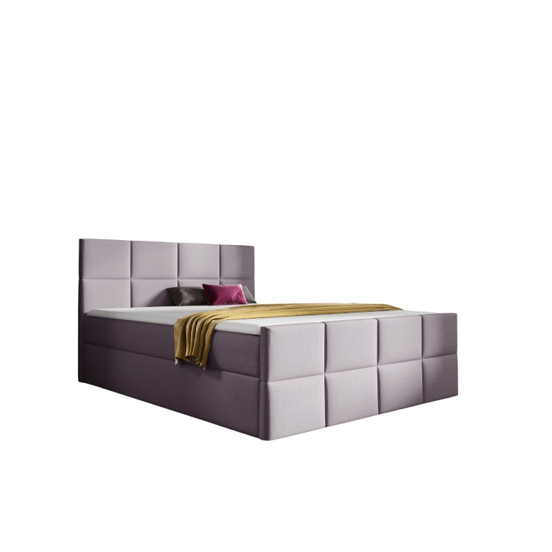 Continental bed Mivaro with bedding storage fabric Monolith 62 Continental bed Mivaro with bedding storage fabric Monolith 62