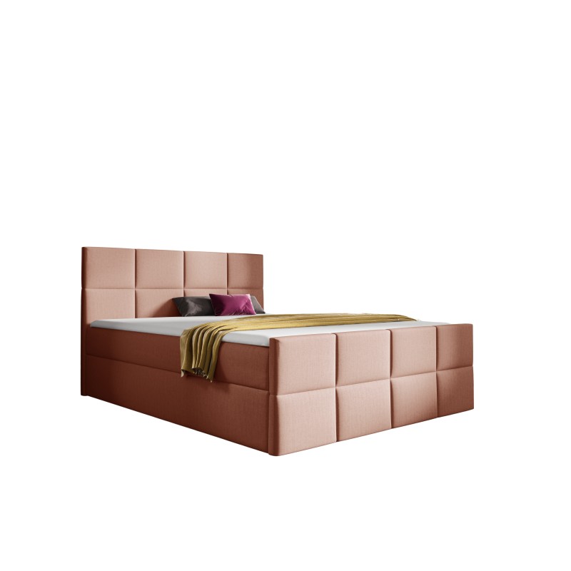 Mivaro continental bed with a bedding container fabric Monolith 61 Mivaro continental bed with a bedding container fabric Monolith 61