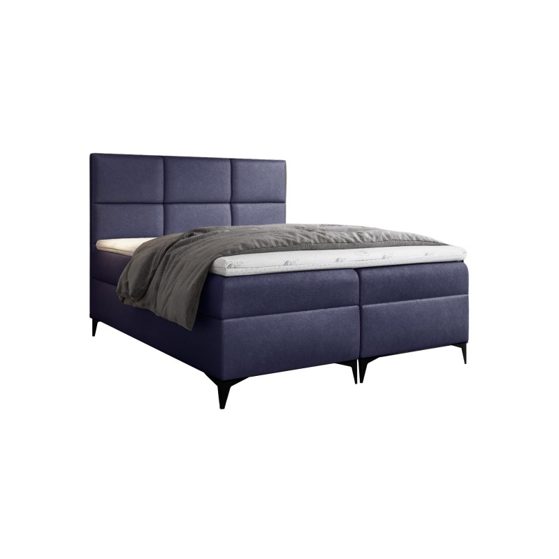 Continental bed Qurio with a bedding container, fabric Fancy 79 Continental bed Qurio with a bedding container, fabric Fancy 79