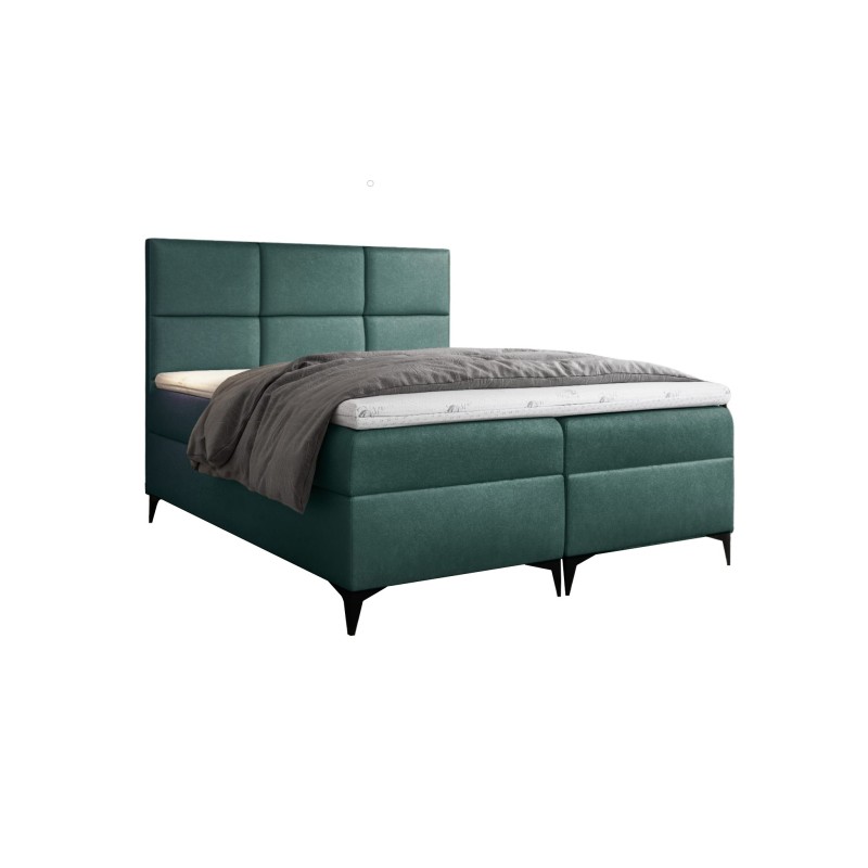 Continental bed Qurio with bedding storage, fabric Fancy 36 Continental bed Qurio with bedding storage, fabric Fancy 36