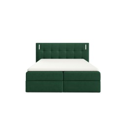 Valdi continental bed with sensory lighting, fabric Fresh 13 Valdi continental bed with sensory lighting, fabric Fresh 13