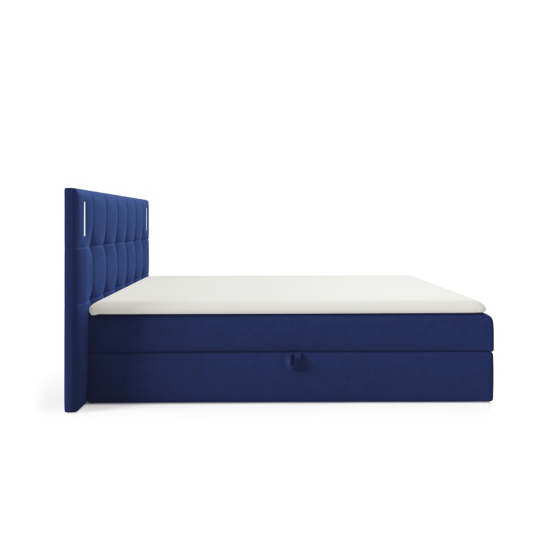 Valdi continental bed with sensor lighting Fabric Fresh 11 Valdi continental bed with sensor lighting Fabric Fresh 11